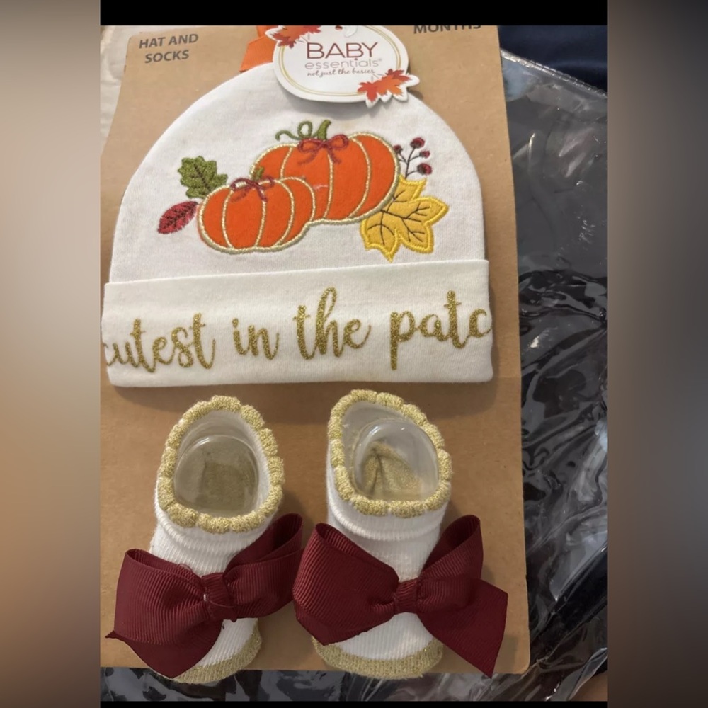 Baby Essential Fall Hat And Socks